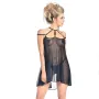 Robe en résille transparente Belladonna