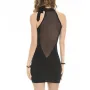 Robe moulante sexy noire – Brittany