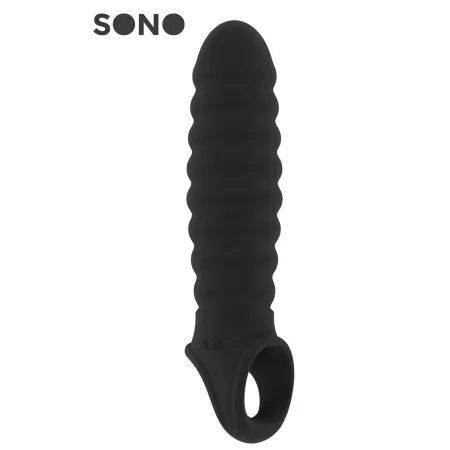 Gaine d’extension de pénis annelée SONO 32