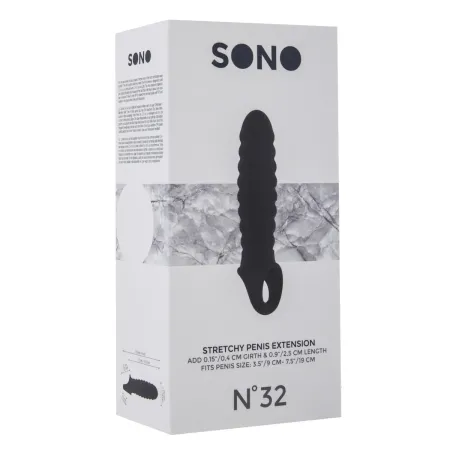 Gaine d’extension de pénis annelée SONO 32
