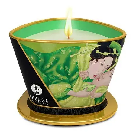 Bougie de massage ZENITUDE Thé vert exotique
