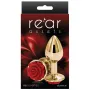 Plug Bijou Rear S 6 x 2.7cm Doré-Rouge