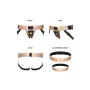 Harnais Curious holographique rose gold