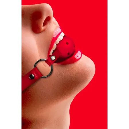 Bâillon Ball Gag Rouge