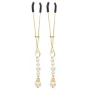 Pince-Tétons Tweezers Pearls Taboom Dorées