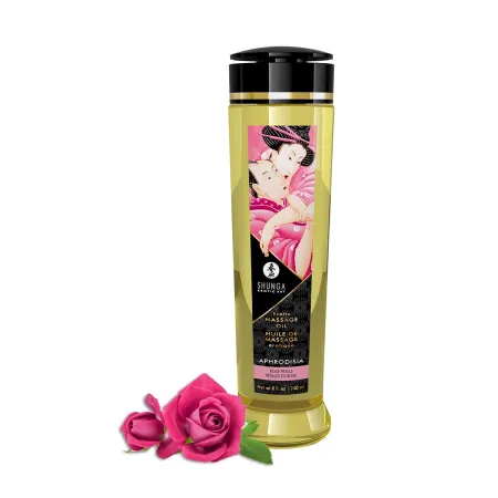 Huile de massage à la rose