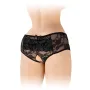 Culotte ouverte noire Amanda