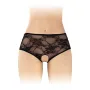 Culotte ouverte noire Amanda