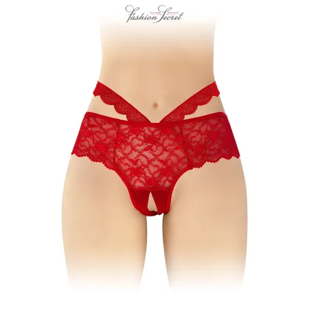 Culotte ouverte rouge Marie