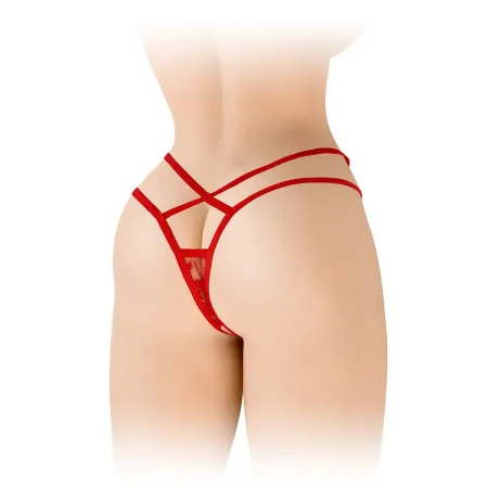 String ouvert Mylene – rouge