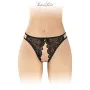 Culotte noire ouverte Annette