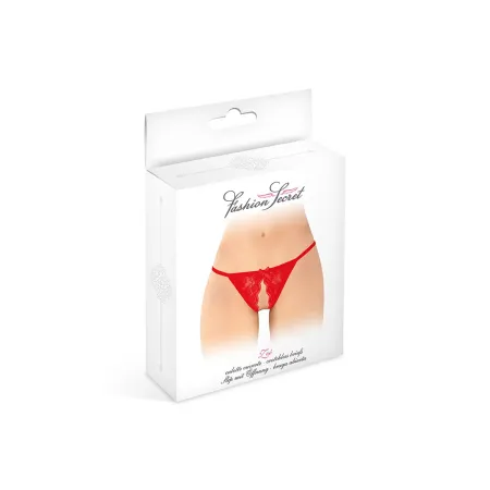 Culotte ouverte Zoé rouge