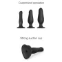 Dildo plug gonflable