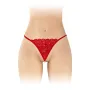String avec perles Venusina - rouge