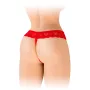 String ouvert Alicia rouge