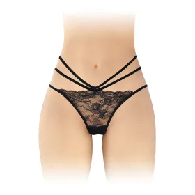 Culotte ouverte Nadia – noir