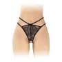 String ouvert Mylene – noir