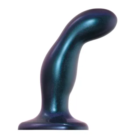 DILDO PLUG SNAKY BLEU METALLIC - M