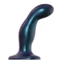 DILDO PLUG SNAKY BLEU METALLIC - M