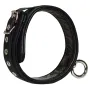 Collier en cuir de 4 cm de large