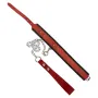 Collier et laisse rouge
