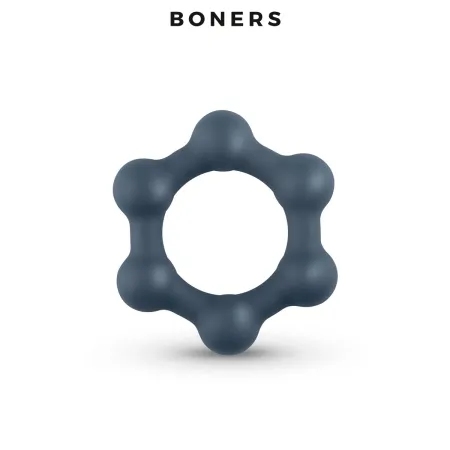 Cockring Hexagonal avec billes en acier