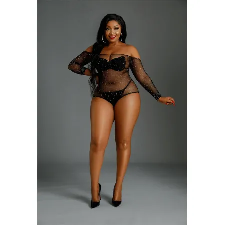 Body résille Queen Size