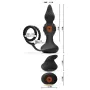 RC Butt Plug avec Cock & Ball Rings