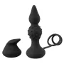 RC Butt Plug avec Cock & Ball Rings