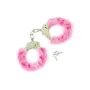 Menottes fourrure rose
