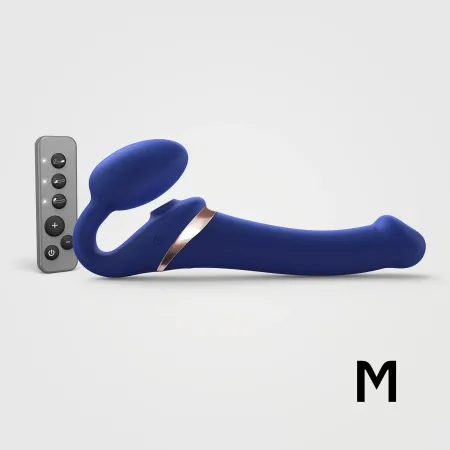 Multi orgasm bendable strop-on