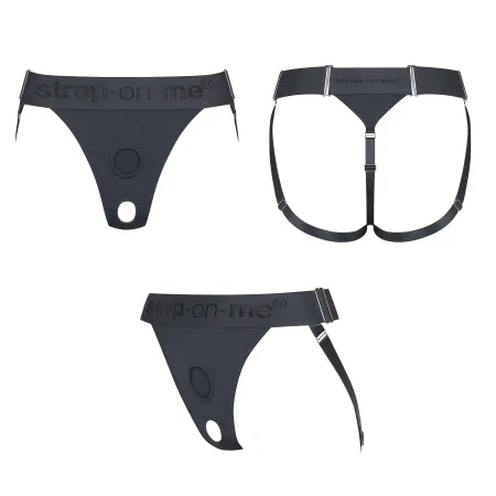 HARNAIS LINGERIE UNIQUE - ONE SIZE - GRIS