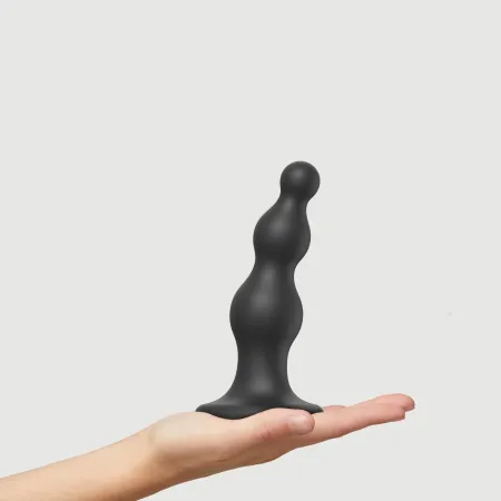 DILDO PLUG BEADS NOIR