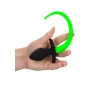 Plug queue de chien phosphorescent
