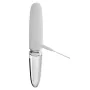Straight LED Vibrator verre et silicone