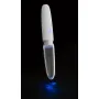Straight LED Vibrator verre et silicone