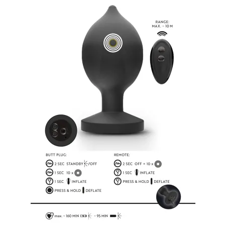 Plug gonflable RC avec vibration