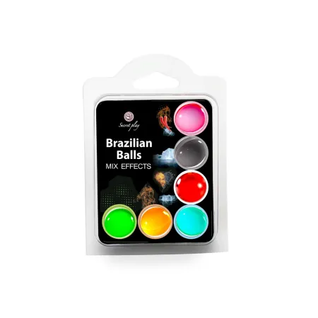 BOULES BRÉSILIENNES DIFFÉRENTES EFFETS X6