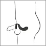 Benedict - Anneau Pénien et Testiculaire avec Vibrateur Périnéal
