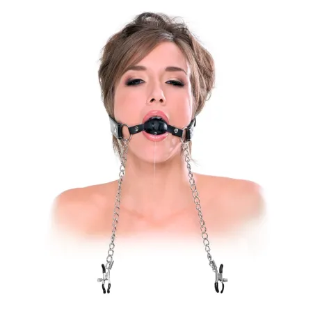 Deluxe Ball Gag et Pinces à Tétons