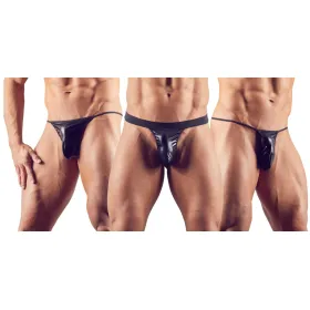 Pack de 3 Strings - Wetlook Sensuel et Brillant