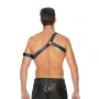 Harnais Gladiator Bleu et Noir