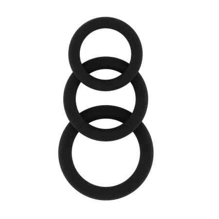 Lot de 3 Cockrings Sono N°25 - Noirs