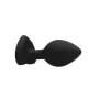 Plug Bijou Anal Heart Noir