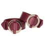 Menottes Halo Cuff Rouges – Soumission et Élégance en Rouge