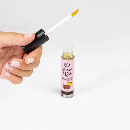 LIP GLOSS VIBRANT KISS - BRILLANT À LÈVRES - PINA COLADA