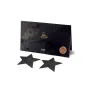 Cache tétons paillettes étoile noir