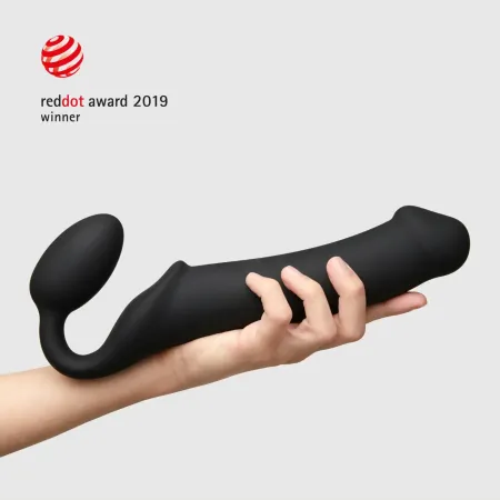 Silicone bendable strap-on