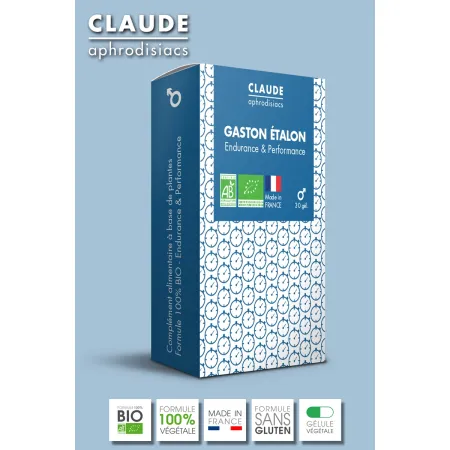 Gaston l’Étalon | Complément Alimentaire pour Homme | Endurance & Contrôle