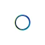 Cockring Rainbow – Anneau Acier Irisé